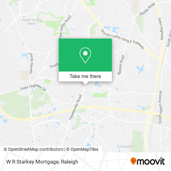 Mapa de W R Starkey Mortgage
