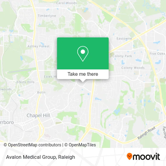 Avalon Medical Group map