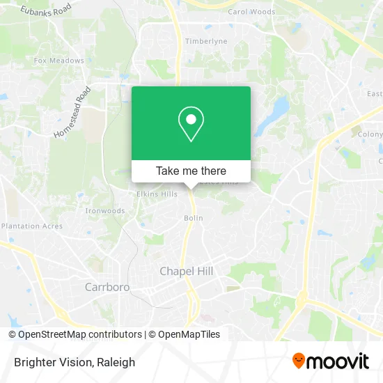 Brighter Vision map