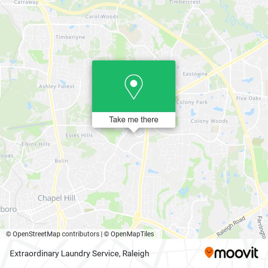 Mapa de Extraordinary Laundry Service
