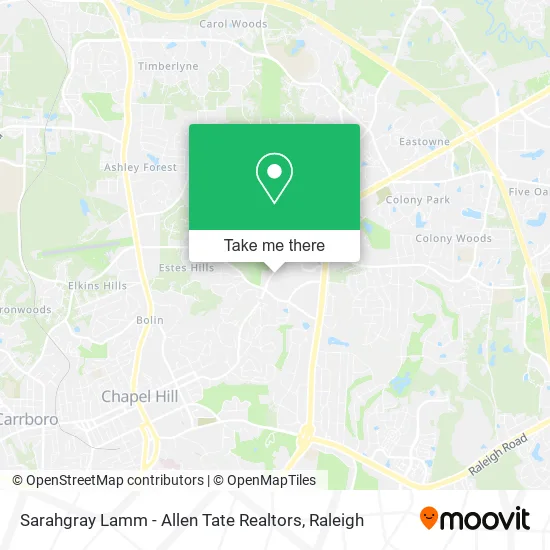 Sarahgray Lamm - Allen Tate Realtors map