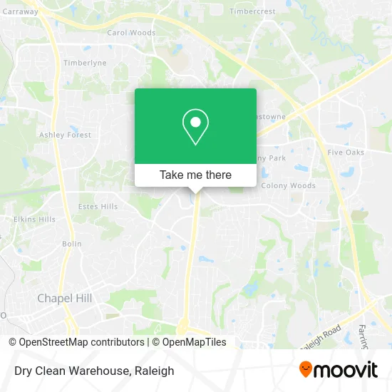 Dry Clean Warehouse map