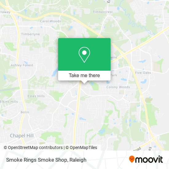 Smoke Rings Smoke Shop map