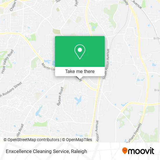 Enxcellence Cleaning Service map