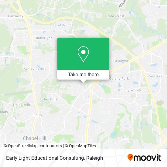 Early Light Educational Consulting map