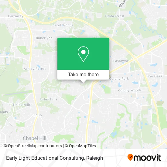 Early Light Educational Consulting map