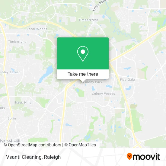 Vsanti Cleaning map