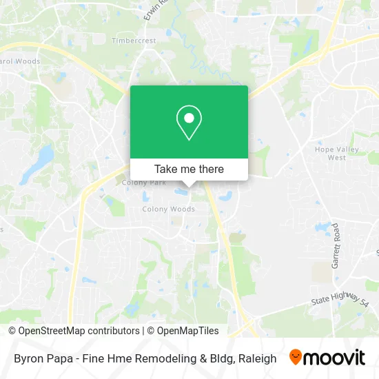 Byron Papa - Fine Hme Remodeling & Bldg map
