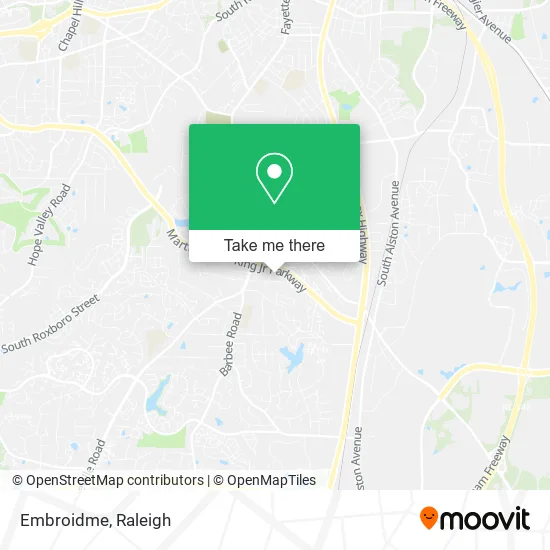 Embroidme map
