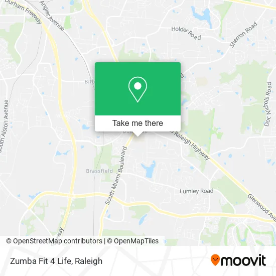 Zumba Fit 4 Life map