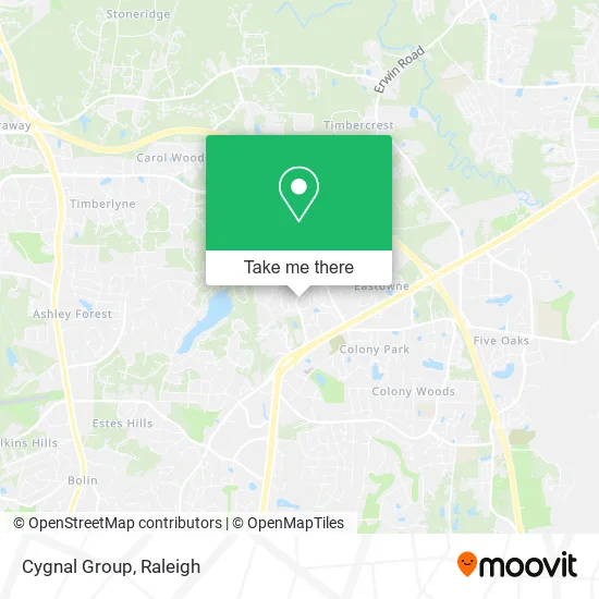 Cygnal Group map