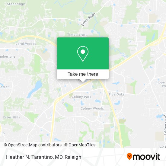 Heather N. Tarantino, MD map