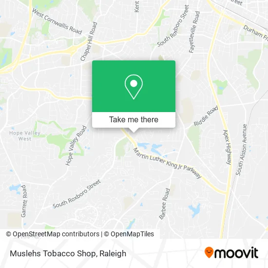 Muslehs Tobacco Shop map