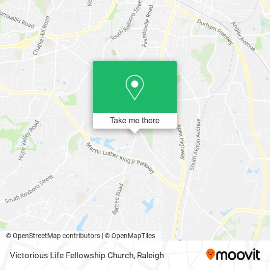 Victorious Life Fellowship Church map