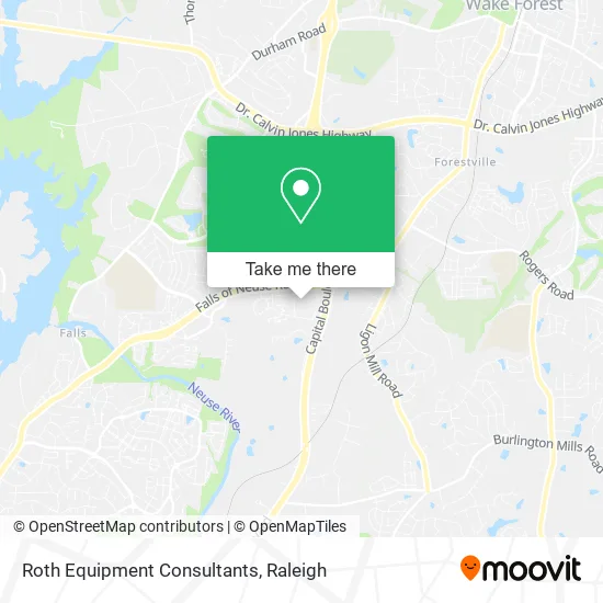 Roth Equipment Consultants map