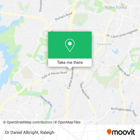 Mapa de Dr Daniel Albright
