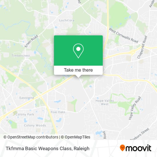 Mapa de Tkfmma Basic Weapons Class