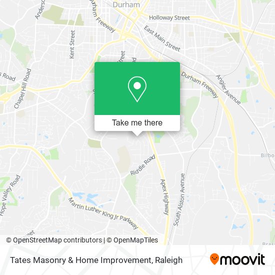 Mapa de Tates Masonry & Home Improvement