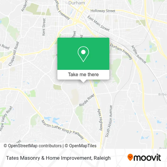 Tates Masonry & Home Improvement map
