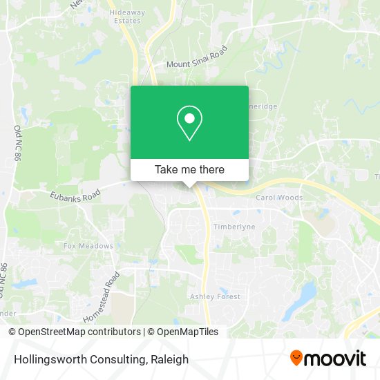 Hollingsworth Consulting map
