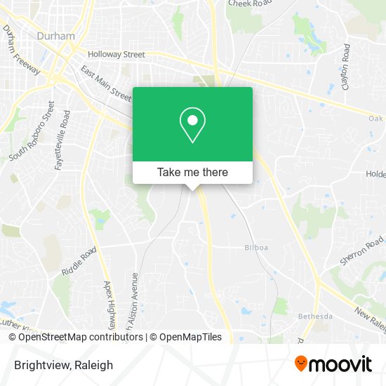 Mapa de Brightview