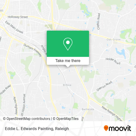 Eddie L. Edwards Painting map