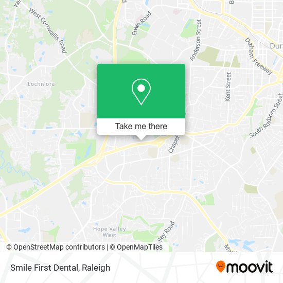 Smile First Dental map