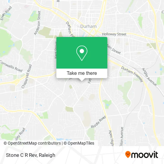 Stone C R Rev map