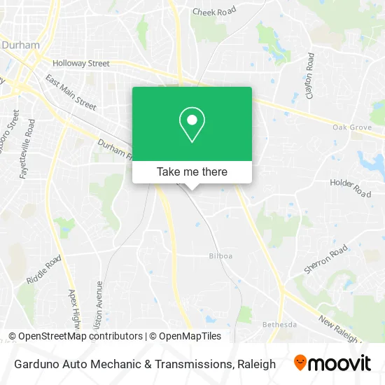 Garduno Auto Mechanic & Transmissions map