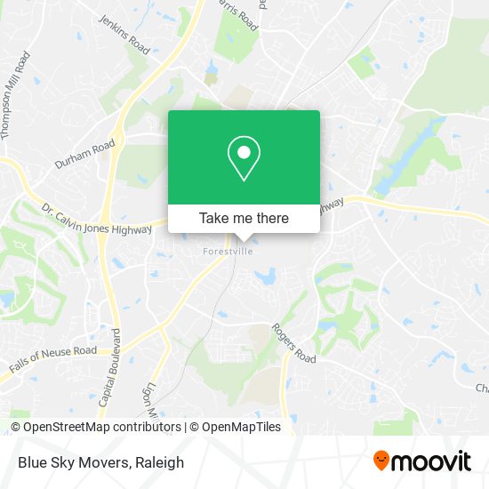 Mapa de Blue Sky Movers