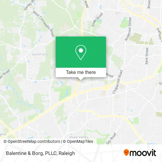 Balentine & Borg, PLLC map
