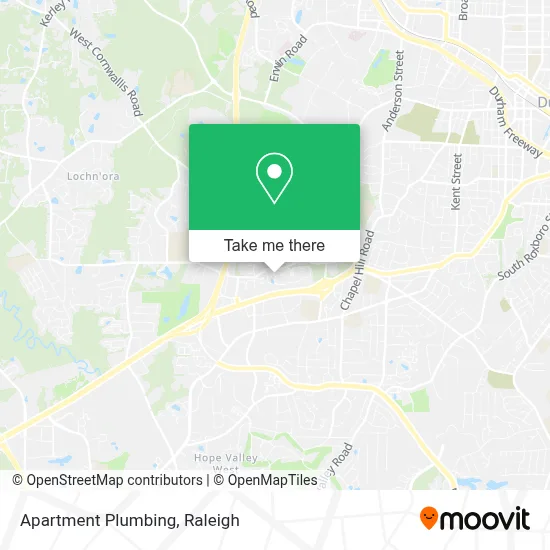Apartment Plumbing map