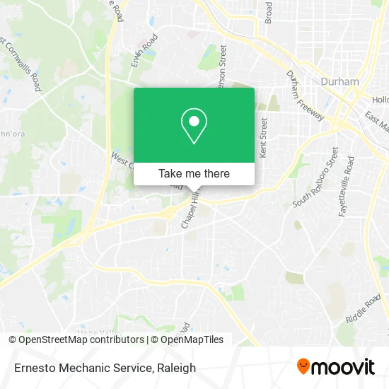 Ernesto Mechanic Service map