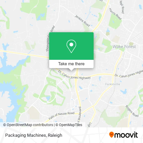 Packaging Machines map