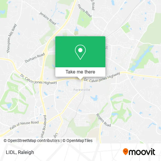 LIDL map