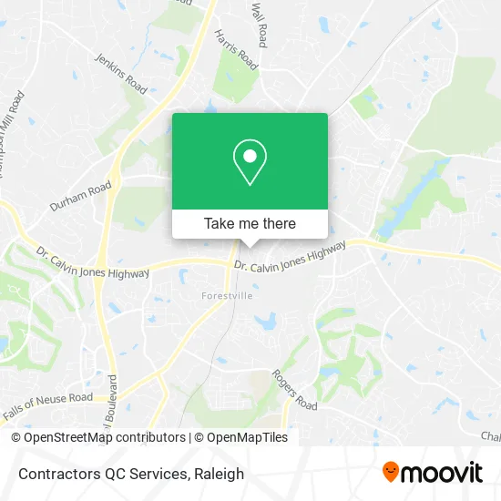 Contractors QC Services map