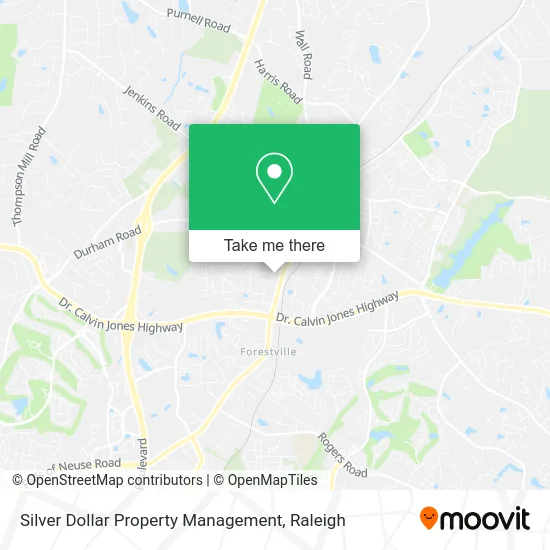 Silver Dollar Property Management map