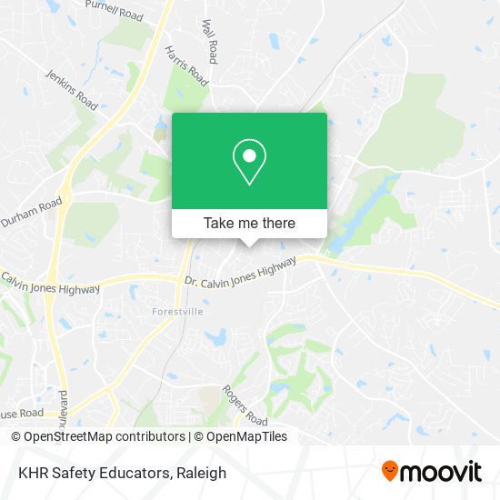 KHR Safety Educators map