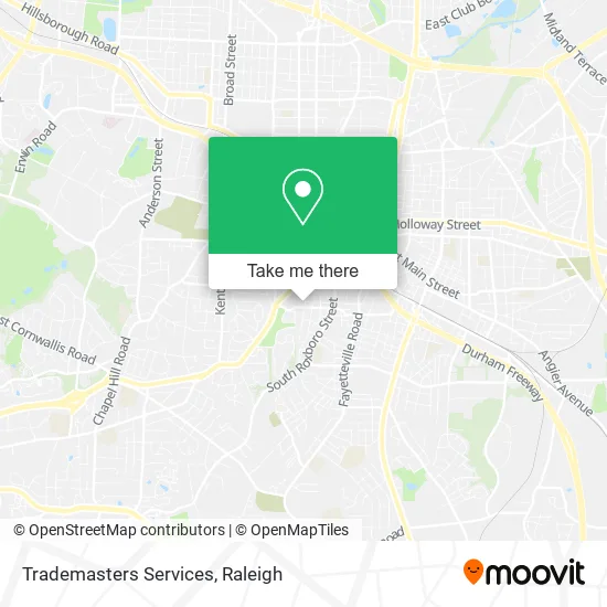 Trademasters Services map