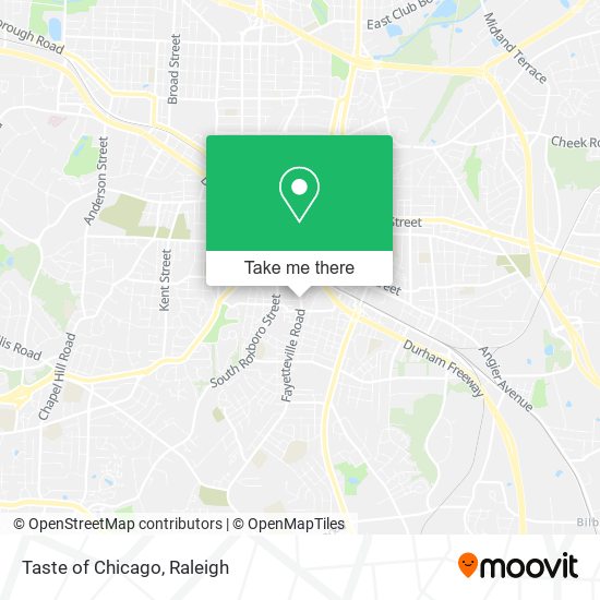 Mapa de Taste of Chicago