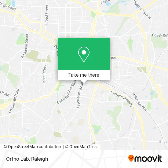 Ortho Lab map