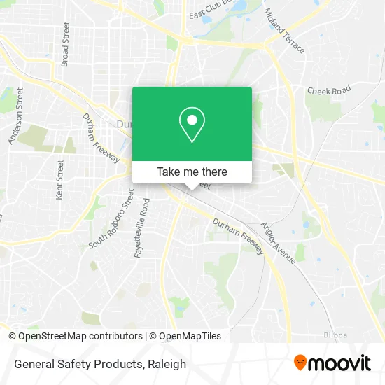 General Safety Products map