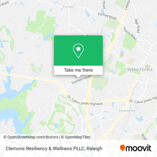 Clemons Resiliency & Wellness PLLC map