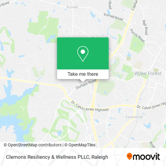 Clemons Resiliency & Wellness PLLC map