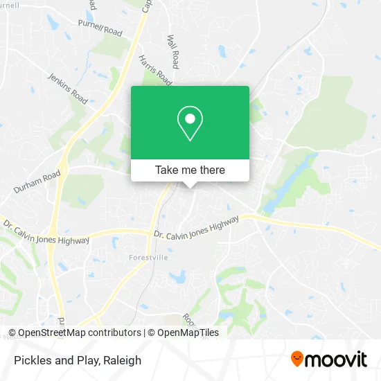 Pickles and Play map