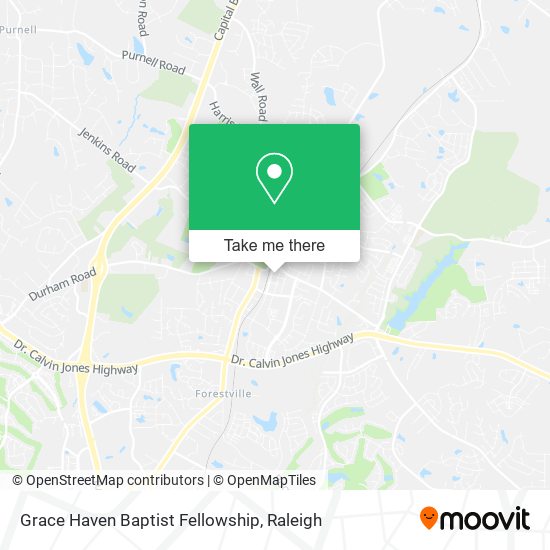 Mapa de Grace Haven Baptist Fellowship