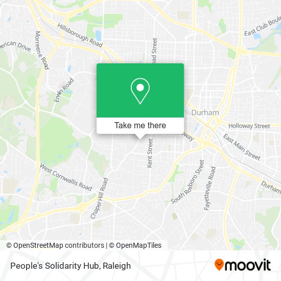 Mapa de People's Solidarity Hub