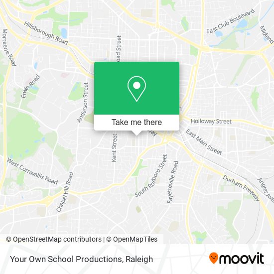 Mapa de Your Own School Productions