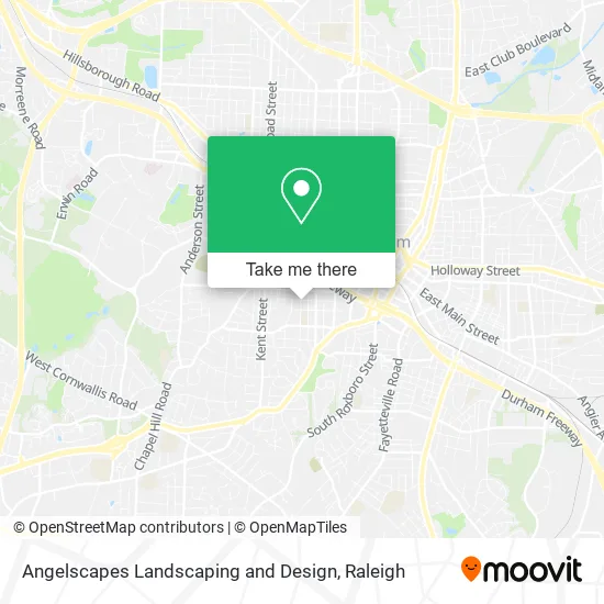Angelscapes Landscaping and Design map