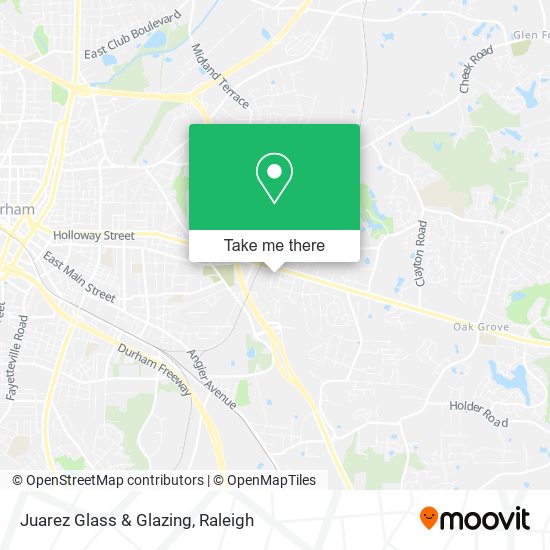 Juarez Glass & Glazing map